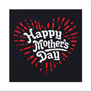 happy mothers day Posters and Art